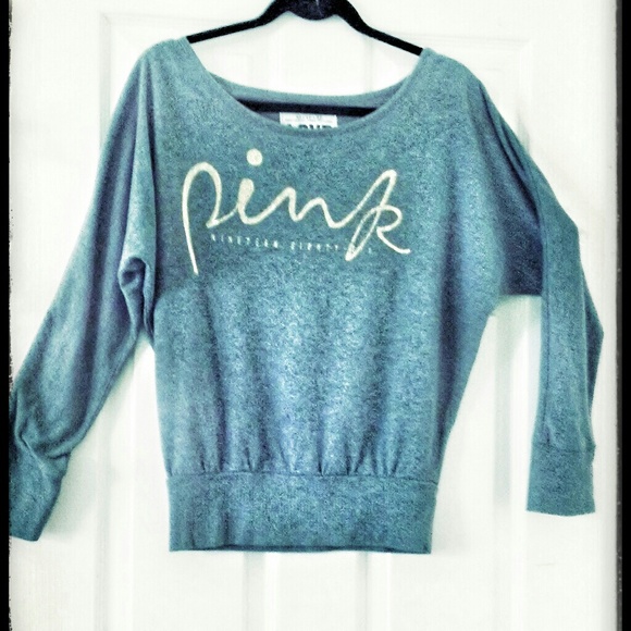Victoria's Secret Tops - Victoria's secret grey long sleeve top shirt xs